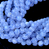 6mm Chalcedony Blue Lace Agate Gemstone Grade AA Blue Round 6mm Loose Beads 15.5 inch Full Strand (80007926-A271)