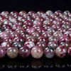 Red Violet Madagascar Eudialyte Gemstone Grade AAA Round 5MM 6MM 7MM 8MM Loose Beads (D15)