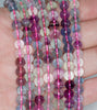 6mm Rainbow Fluorite Gemstone Grade AA Round Loose Beads 15.5 inch Full Strand (90187778-685)