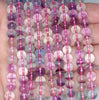 7mm Rainbow Fluorite Gemstone Grade AA Round Loose Beads 15.5 inch Full Strand (90187761-686)