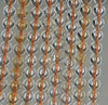 7mm Light Clear Citrine Gemstone Grade AA Round Loose Beads 15.5 inch Full Strand (90189284-678)