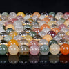 Mix Color Rutilated Quartz Gemstone Grade AAA Round 6MM 8MM 10MM 12MM Loose Beads (D2)