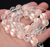 7mm Clear Quartz Rock Crystal Gemstone Grade A Round Loose Beads 15.5 inch Full Strand (90187686-692)