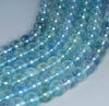 8mm Blue Fluorite Gemstone Grade A Round Loose Beads 15.5 inch Full Strand (90187734-689)