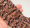 6mm Multi Color Tourmaline Gemstone Grade AA Round Loose Beads 15 Inch Full Strand (80007311-A254)