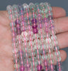 6mm Rainbow Fluorite Gemstone Grade AB Round Loose Beads 15.5 inch Full Strand (90187774-685)