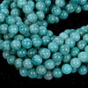 Russian Amazonite Gemstone Grade AAA Round 4MM 6MM 8MM 10MM Loose Beads (D27)