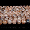 Natural Orange Gray Sunstone Gemstone Grade A Round 6MM 8MM 10MM 12MM 14MM Loose Beads (D8)