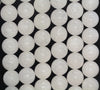 10mm White Cracked Rock Crystal Quartz Gemstone Round Loose Beads 15.5 inch Full Strand (90187656-696)