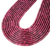 4X2MM Ruby Red Jade Gemstone Heishi Discs beads Loose Beads (P15)