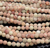 6mm Matte White Brown Imperial Jasper Gemstone Grade Aaa Round Loose Beads 16 inch Full Strand (80007391-A259)