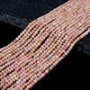 2MM Natural Rhodonite Gemstone Grade A Micro Faceted Round Loose Beads 15 inch Full Strand (80008862-P13)