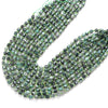 6MM Genuine Emerald Gemstone Grade AA Faceted Prism Double Point Cut Loose Beads (D111)