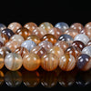 Natural Botswana Lace Agate Gemstone Grade AAA Round 6MM 8MM Loose Beads (D404)