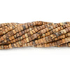 4X2MM Picture Jasper Gemstone Heishi Discs beads Loose Beads (P15)