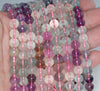 8mm Rainbow Fluorite Gemstone Grade AB Round Loose Beads 15.5 inch Full Strand (90187742-688)