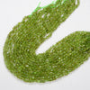 Natural Peridot Gemstone Grade AAA Pebble Nugget Granule 5-7MM 6-8MM Loose Beads (D114)