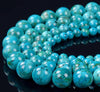 Natural Chrysocolla Gemstone Grade AAA Round 5MM 6MM 7MM 8MM 9MM 10MM 11MM 12MM 13MM 14MM 15MM Loose Beads (D318 D319)