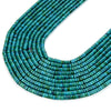 4X2MM Chrysocolla Gemstone Heishi Discs beads Loose Beads (P16)