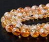 Natural Citrine Gemstone Grade AA Round 6MM 8MM 10MM Loose Beads (D156)