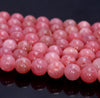 Rhodochrosite Jasper Gemstone Round 10mm Loose Beads (455)