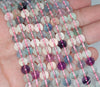 7mm Rainbow Fluorite Gemstone Grade AAA Round Loose Beads 15.5 inch Full Strand (90187766-686)