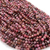 5MM Rhodonite Gemstone Grade AA Micro Faceted Round Loose Beads 15.5 inch Full Strand (80009128-P14)