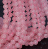 6MM Pink Rose Quartz Gemstone Round 6MM Loose Beads 15.5 inch Full Strand (90164213-75)