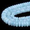 Rare Garnierite Green Blue Moonstone Gemstone Grade AAA Rondelle 6x3MM 8x3MM Loose Beads (A298)