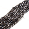 4MM Natural Silver Obsidian Gemstone Grade AAA Micro Faceted Round Loose Beads 15.5 inch Full Strand (80009434-P47)