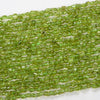 Natural Peridot Gemstone Grade AAA Pebble Nugget Granule 5-7MM 6-8MM Loose Beads (D114)