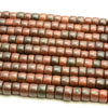 8x5mm Brown Rosewood Prayer Buddha Mala Meditation Beads Rondelle Beads 16 inch BULK LOT (80007422-A262)