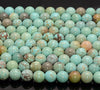 8mm Light Blue Turquoise Howlite Gemstone Grade Aaa Round Loose Beads 15.5 Inch Full Strand (80007348-A256)