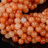 6mm Orange Aventurine Gemstone Round Loose Beads 15.5 inch Full Strand (90184140-355)