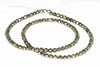 5mm Palazzo Iron Pyrite Gemstone Grade AA Faceted Round 5mm Loose Beads 15.5 inch Full Strand (90186231-137)