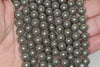 8mm Rough Pyrite Gemstone Grade AB Round Loose Beads 15.5 inch Full Strand (90187367-718)