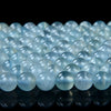 Rare Natural Argentina Lemurian Aquatine Calcite Light Blue Gemstone Grd AAA Round 5MM 6MM 7MM 8MM 9MM 10MM 11MM 12MM 13MM Loose Beads (D92)