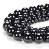 Natural Black Tourmaline Gemstone Grade A Round 6MM 8MM 10MM 12MM Loose Beads (D69)