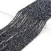 2MM Natural Black Spinel Gemstone Grade AAA Micro Faceted Round Loose Beads 15.5 inch Full Strand (80008871-P13)