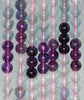 8mm Rainbow Fluorite Gemstone Grade AB Round Loose Beads 15.5 inch Full Strand (90187743-688)