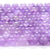 Natural Lavender Amethyst Gemstone Grade AA Round 5MM 6MM 7MM 8MM 9MM 10MM 11MM 12MM 13MM 14MM 15MM Loose Beads (D287 D288)