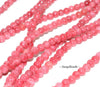 6mm Rhodochrosite Cherry Pink Jade Gemstone Pink Red Round Loose Beads 15 inch Full Strand (90113005-129)