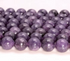 Genuine Natural Purple Lepidolite Gemstone Grade AAA Purple 4mm 6mm 8mm 10mm Round Loose Beads (A223)