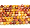 6x4MM Mookiate Gemstone Micro Faceted Flat Round Button 15 Inch Full Strand  (80007275-A252)