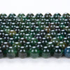 Natural Emerald Green Fuchsite Gemstone Round 6MM 8MM 10MM 12MM Loose Beads (A295)