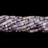 4X2MM Flower Amethyst Gemstone Heishi Discs beads Loose Beads (P15)