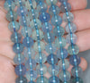 8mm Blue Fluorite Gemstone Grade A Round Loose Beads 15.5 inch Full Strand (90187734-689)