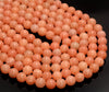 Orange Peach Calcite Gemstone Grade Aaa Round 6mm 8mm 10mm 12mm Loose Beads (A259)