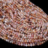 4MM Pink Opal Gemstone Grade AA Micro Faceted Round Loose Beads 15.5 inch Full Strand (80009122-P14)