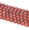 6mm Red Jasper Gemstone Red Round Loose Beads 15 inch Full Strand (80005961-M37 )